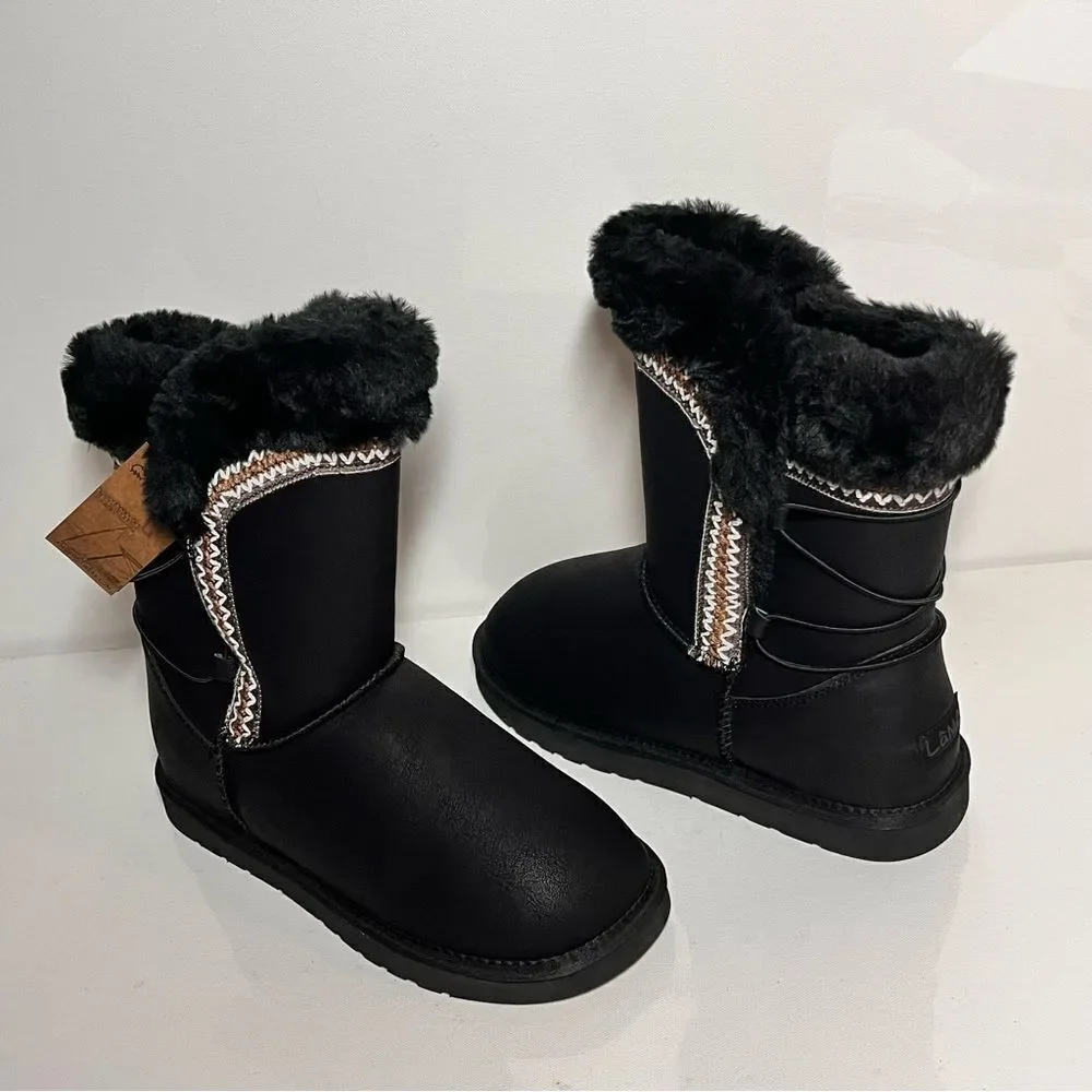Lamo Alma Fur Lined Short Winter Boots